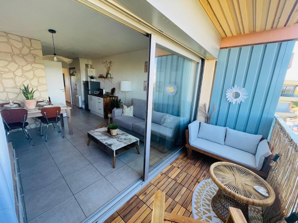 Appart' T2 Cosy Balcon Parking - 200M De La Mer Leilighet Argelès-sur-Mer Eksteriør bilde